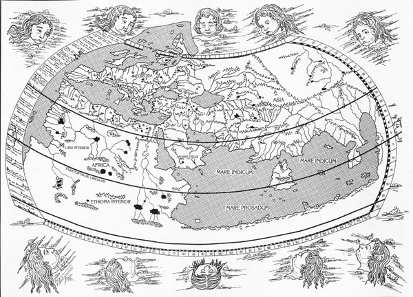 S. Knight, uncolored Ptolemy map