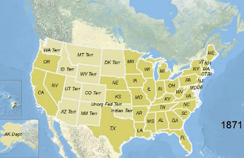 US Historical State & Territorial Boundaries, 1783-2000 (0:30) [graphic]