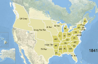 US Historical State & Territorial Boundaries, 1783-2000 (0:30) [graphic]