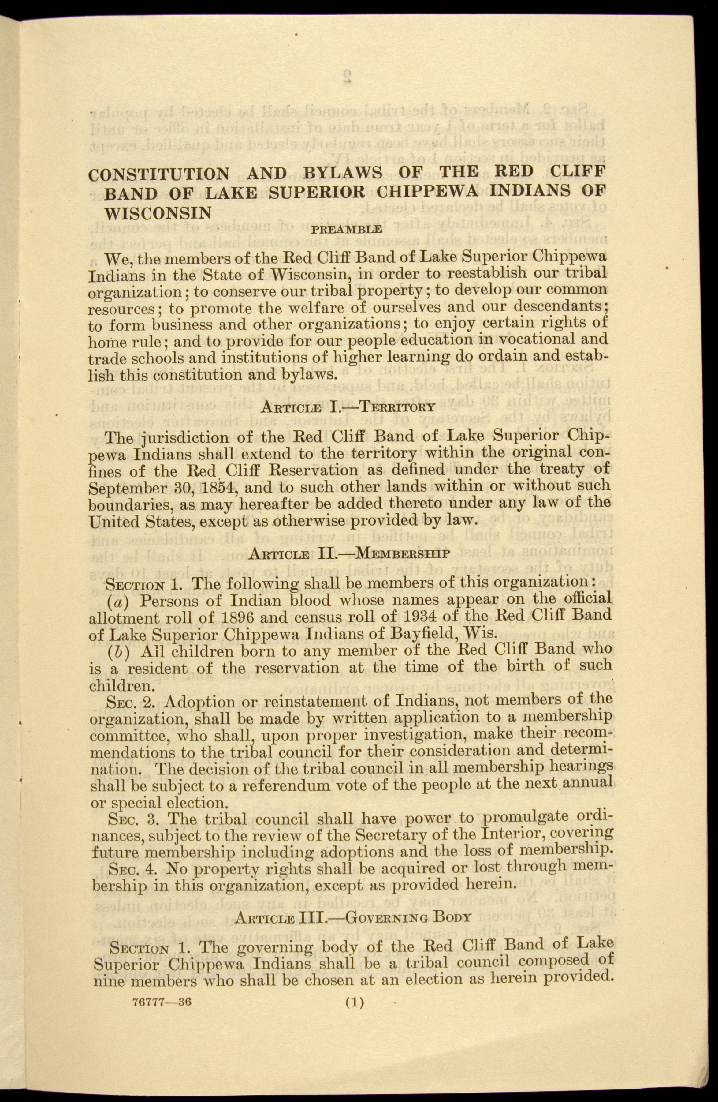 Red Cliff Band of Lake Superior Chippewa Indians • Great Lakes Inter-Tribal  Council Inc.