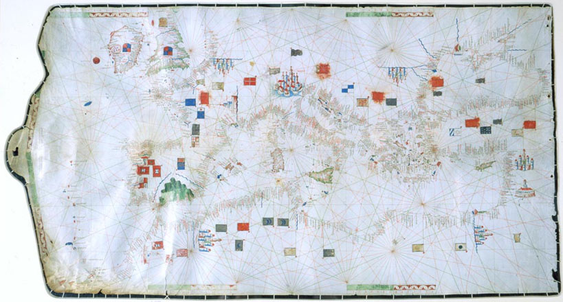 Roselli, Portolan Chart of the Mediterranean Sea