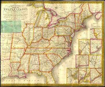 Mitchell's Map of the United States