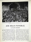 Joe Hill�s Funeral