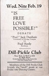 Dill Pickle Event Notices