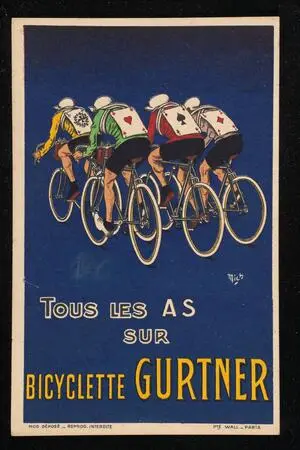 Tous les as sur Bicyclette Gurtner