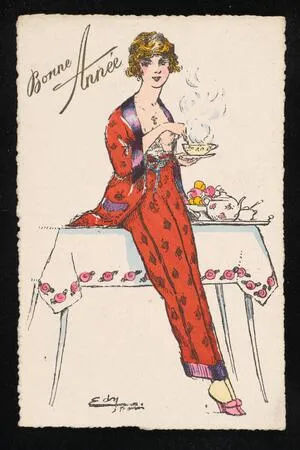 Woman with tea