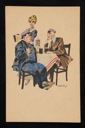 Men drinking