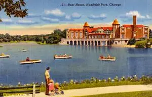 Boat house, Humboldt Park, Chicago