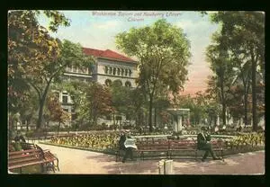 Washington Square and Newberry Library, Chicago