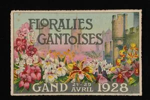 Floralies gantoises postcard