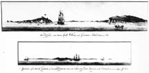 DesBarres, “...Views of Boston” in Atlantic Neptune, 1777